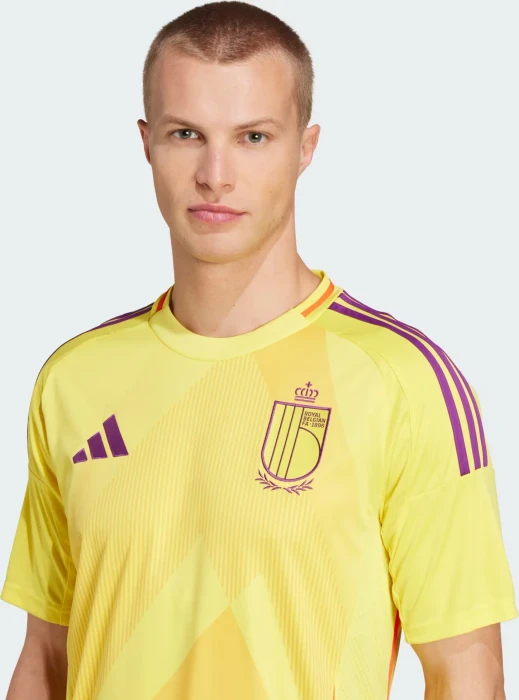 adidas UEFA EURO 2025 Belgien Frauenteam Auswärtstrikot (Herren)