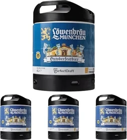 PerfectDraft Bierfass Löwenbräu 6l