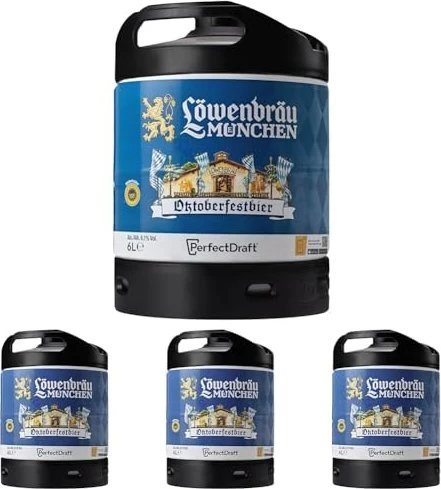 PerfectDraft Bierfass Löwenbräu 6l