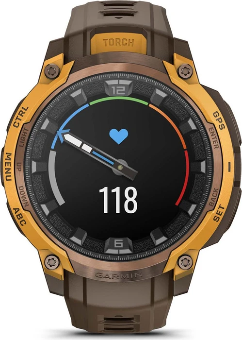 Garmin Instinct Crossover AMOLED bronze/sunburst