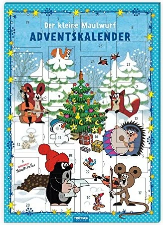 Trötsch Verlag Der kleine Maulwurf Magnet Adventskalender