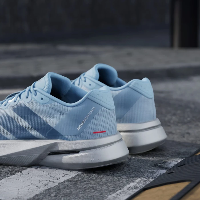 adidas Adizero Boston 13 clear sky/steel rw/silver metallic (Damen)