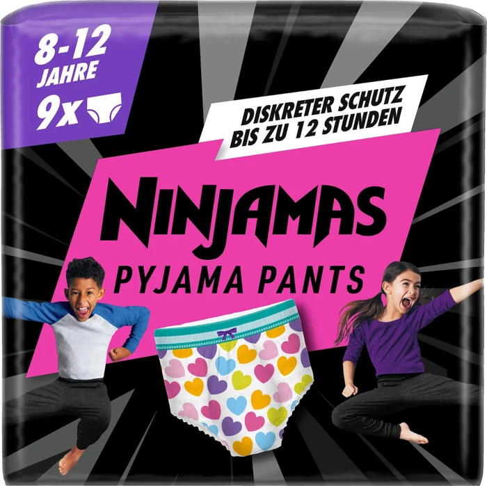Pampers Ninjamas Pyjama Pants Einwegwindel, 27-43kg, 8-12 Jahre