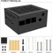 Geekworm Gehäuse für Raspberry Pi 5 X1206 Shield, schwarz Vorschaubild