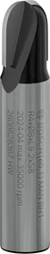 Bosch Professional HM Hohlkehlfräser, (R1)4x(D)8x9.2x40mm, 1 Stück