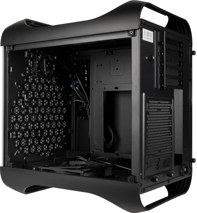 BitFenix Prodigy M 2022, schwarz, Glasfenster