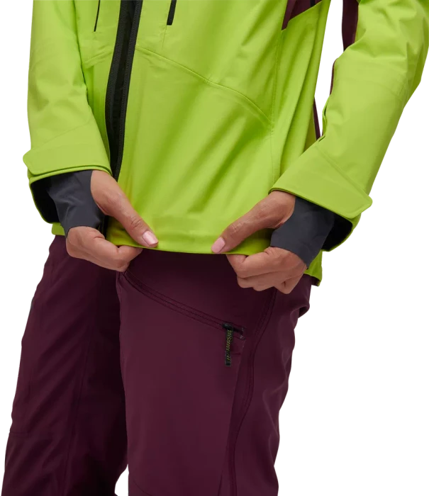 Black Diamond Dawn Patrol Hybrid Shell Funktionsjacke aloe/blackberry (Damen)