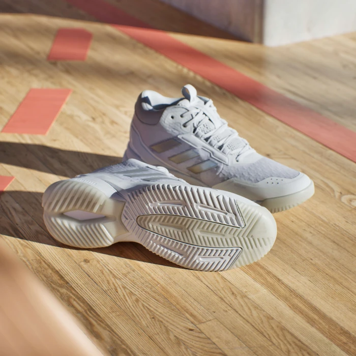adidas Crazyflight 6 Mid cloud white/silver metallic/core black (Damen)