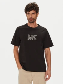 Michael Kors Logo T-Shirt kurzarm schwarz (Herren)