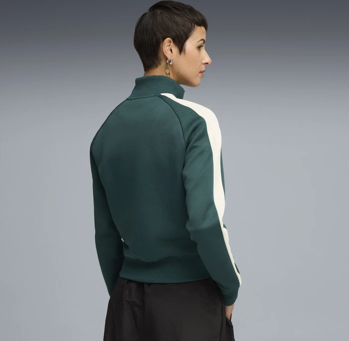 Puma T7 Always On Trainingsjacke green terrain (Damen)