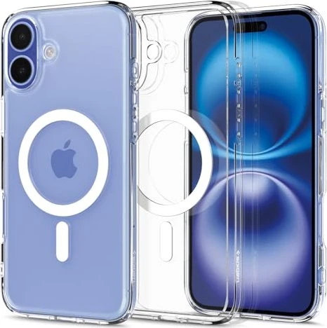 Spigen Ultra Hybrid (MagFit) für Apple iPhone 16 Plus weiß