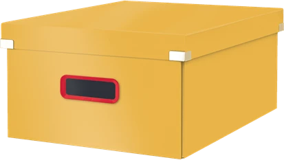 Leitz Click & Store Cosy Aufbewahrungsbox groß, A3, gelb