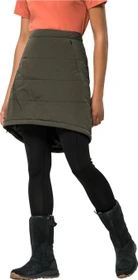 Jack Wolfskin Alpenglühen Skirt Rock kurz island moss (Damen)