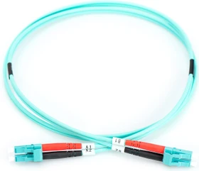 Digitus LWL Duplex Kabel, OM3, 2x LC Stecker/2x LC Stecker, 10m, türkis