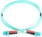 Digitus LWL Duplex Kabel, OM3, 2x LC Stecker/2x LC Stecker, 10m, türkis Vorschaubild