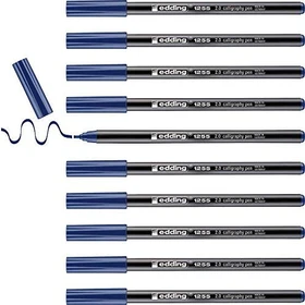 edding 1255 Kalligrafiestift 2.0mm stahlblau, 10er-Pack