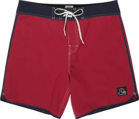 Quiksilver Original Scallop 18" Badeshorts burnt russet/heatwave (Herren)