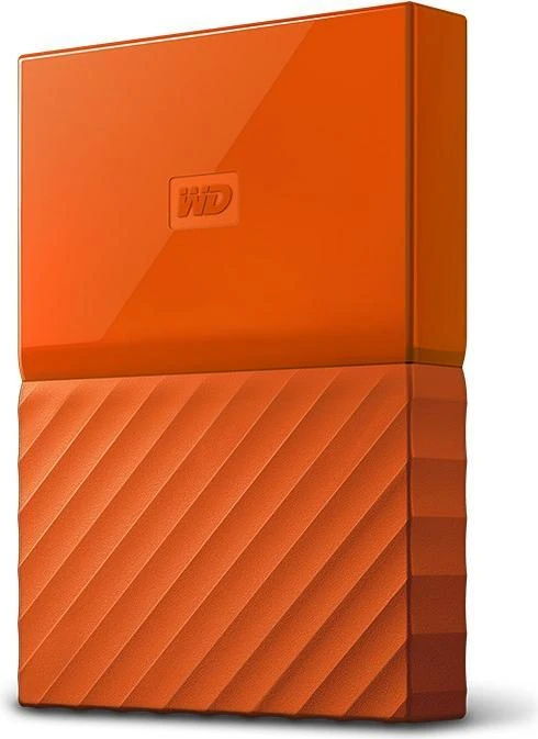 Western Digital WD My Passport Portable Storage orange 2TB, USB 3.0 Micro-B
