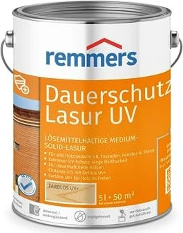 Remmers UV Dauerschutz-Lasur farblos, 5l