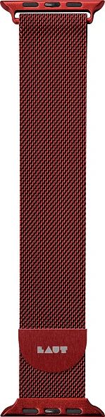 LAUT Steel Loop Armband für Apple Watch 42mm/44mm/45mm/49mm rot