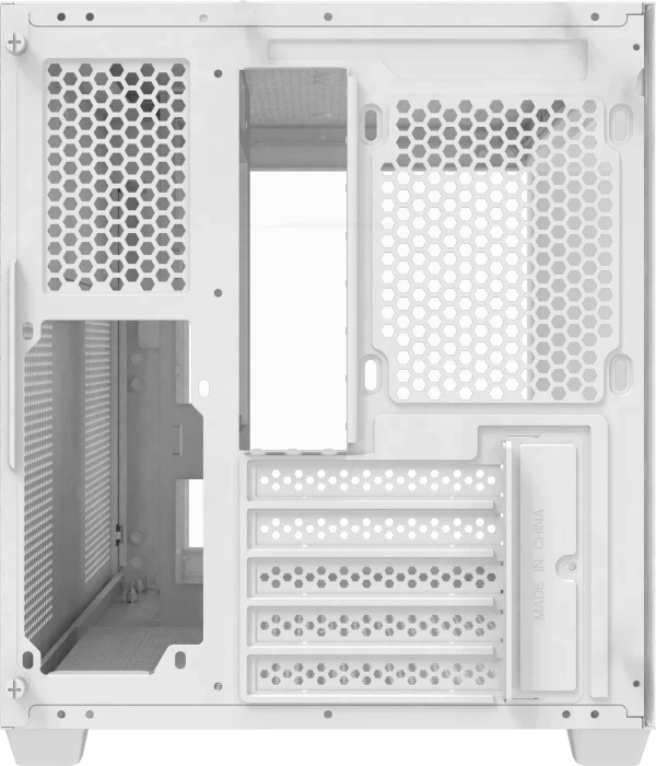 DarkFlash C275P White, Glasfenster