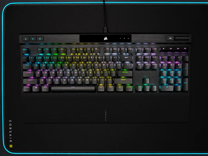 Corsair Gaming K70 RGB PRO, MX SPEED RGB Silver, USB, DE