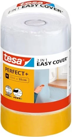 tesa Easy Cover perfect+ Abdeckfolie 33x0.55m