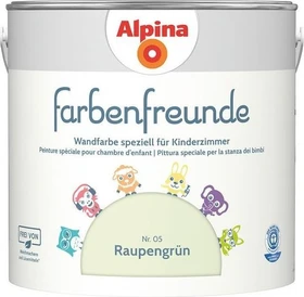 Alpina Farben Farbenfreunde Nr. 05 innen raupengrün, 2.5l