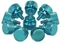 InLine Rändelschrauben für Gehäuse, blau, 10er-Pack Vorschaubild