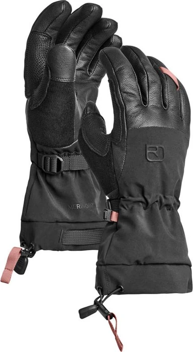 Ortovox Merino Freeride Skihandschuhe black raven (Damen)