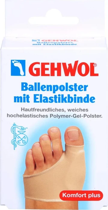 Gehwol Ballenpolster mit Elastikbinde, 1 Stück