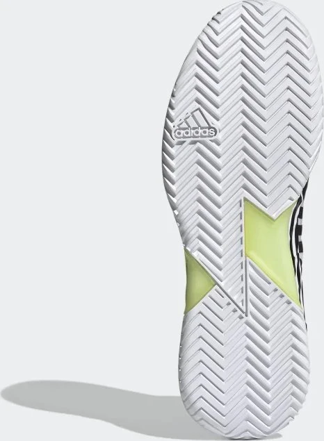 adidas Adizero Ubersonic 4 core black/solar yellow/cloud white (Herren)