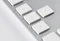 LMP Tastatur mit Zahlenblock für Mac, silber, USB, DE Vorschaubild