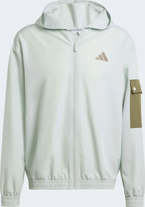 adidas Sportswear Woven Cargo Trainingsanzug wonder silver (Herren)