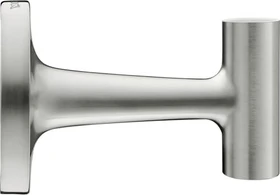 Duravit Starck T Haken brushed stainless steel