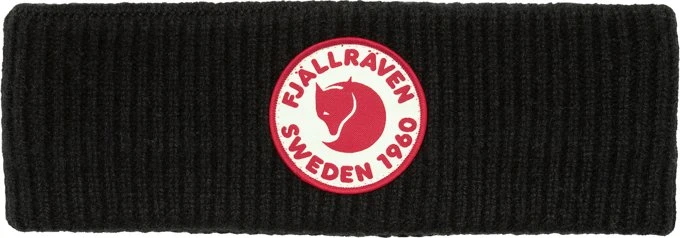 Fjällräven 1960 Logo Stirnband schwarz