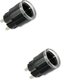 Shelly Plug S Gen3, schwarz, 2500W, Smart-Steckdose, 2er-Pack