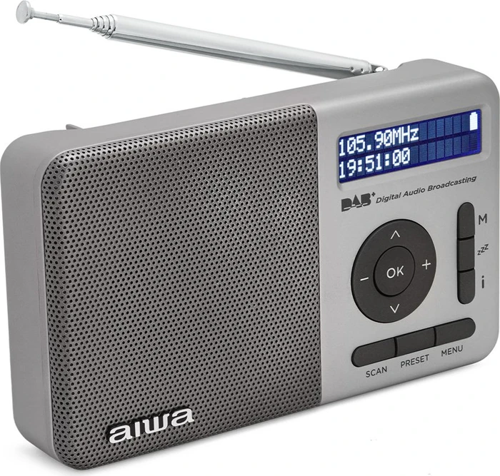 Aiwa RD-40 DAB silber