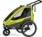 Qeridoo Sportrex 2 Fahrradanhänger lime green (Modell 2023) Vorschaubild