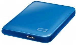 Western Digital WD My Passport Essential blau 500GB, USB 3.0 Micro-B