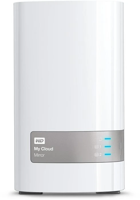 Western Digital My Cloud Mirror 6TB, 1x RJ-45 1000Base-T, 2x USB-A 3.0