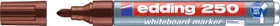 edding 250 Whiteboardmarker braun