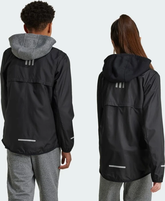 adidas Team Wind.RDY Funktionsjacke black/reflective silver (Junior)