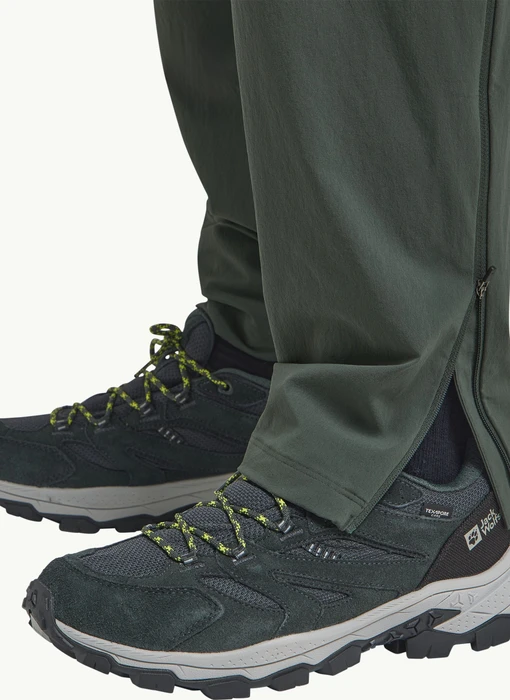 Jack Wolfskin Hikeout Zip Away Zip-Off Hose lang slate green (Herren)