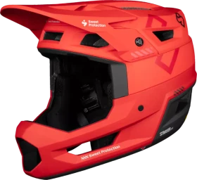 Sweet Protection Strayer 2Vi MIPS Fullface-Helm chili red