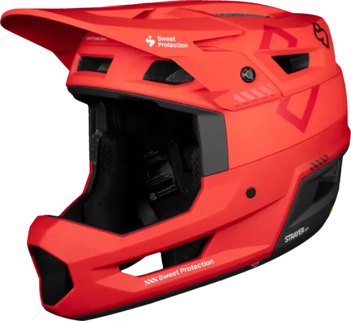 Sweet Protection Strayer 2Vi MIPS Fullface-Helm chili red
