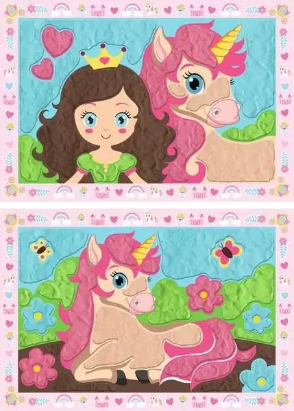 Ravensburger Kneten nach Zahlen My First CreArt Einhornglück