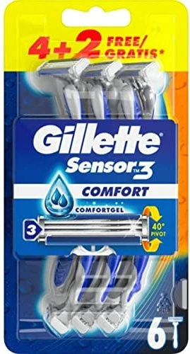 Gillette Sensor3 Comfort Einwegrasierer
