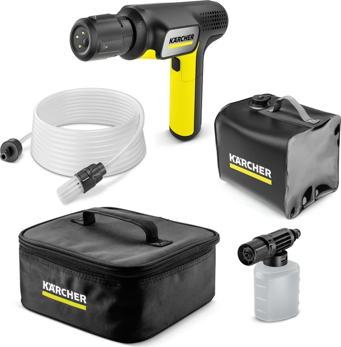 Kärcher Handheld Cleaner OC Compact Adventure Akku-Mitteldruckreiniger inkl. Akku + Zubehör