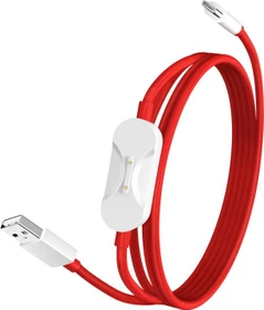 OnePlus 2-in-1 SUPERVOOC Cable (1.2m, USB 3.2 Gen 1, 80W) rot